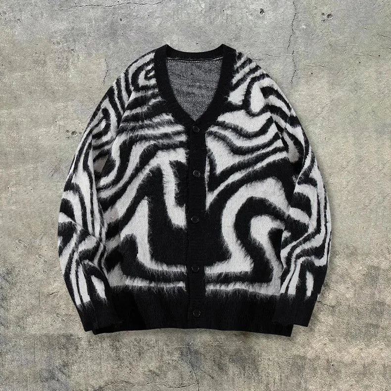 Cardigan Zebra
